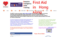 Desktop Screenshot of bestfirstaidhk.com